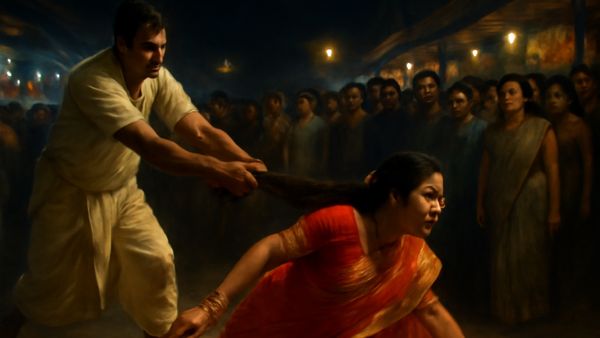 हैवानियत! बिस्तर पर प्रेमी संग इस हाल में पकड़ी गई टीचर पत्नी, देख हुआ आगबबूला पति, फिर सड़कों पर नंगा घुमाया