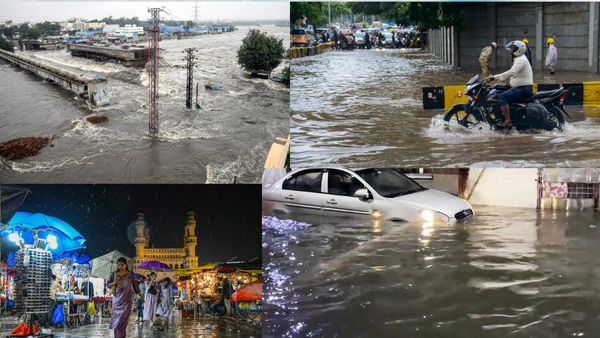 Hyderabad Rain Alert: भारी बारिश से मूसी नदी का विकराल रुप, शहर के कई इलाकों में भरा पानी, कैसे हैं हालात?