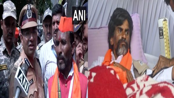 Maratha Reservation Protest: म‍नोज जरांगे और प्रदर्शनकारियों से आजाद पार्क खाली करवाने पहुंची पुलिस