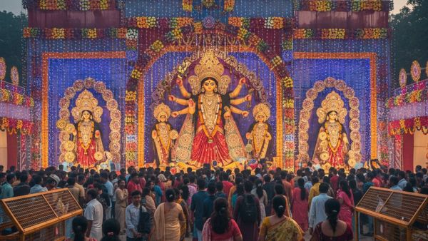 Gurugram Puja Hopping: माता रानी के दर्शन के लिए ये पंडाल हैं बेस्ट! किस दिन खुलेगा मां का पट?