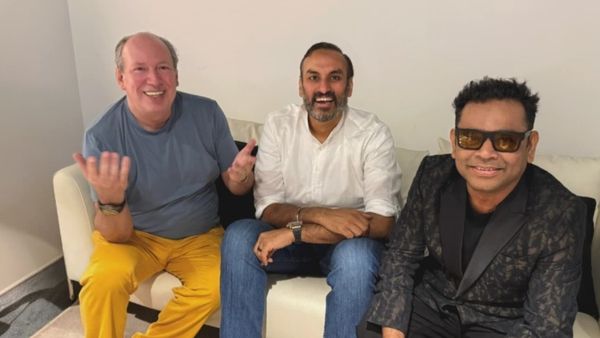 'रामायण' के प्रोड्यूसर नमित मल्होत्रा ने कंपोजर हांस जिमर को कही ऐसी बात, शेयर की फोटो