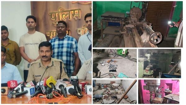 Bhopal News: क्राइम ब्रांच भोपाल द्वारा टीकमगढ़ में अवैध आर्म्स फैक्ट्री और अंतर्राज्यीय नेटवर्क का पर्दाफाश