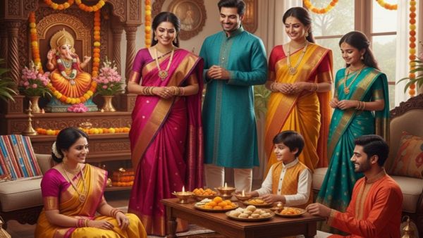 Dhanteras 2025: धनतेरस पर पहनें ये 5 शुभ रंग के कपड़े, गुड लक और पॉजिटिव एनर्जी का होगा संचार