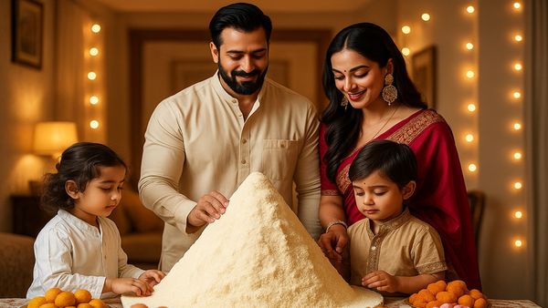 Govardhan Puja 2025: गोवर्धन पूजा पर दान का है खास महत्व, 56 भोग के साथ चढ़ावे में जरूर दें ये 5 चीजें