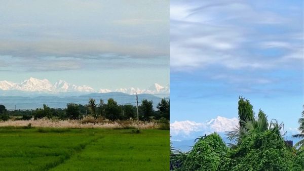 Video: बिहार से दिख रहा हिमालय का अद्भुत नज़ारा, दशकों बाद साफ हुई हवा, लोगों ने कैद किए मनमोहक पल