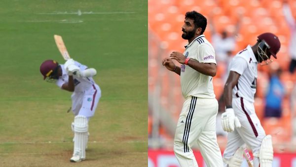 VIDEO: बुमराह ने रॉकेट की तरह यॉर्कर डाल लगातार 2 बार उड़ाए डंडे, कैरेबियाई बल्लेबाजों की निकली हवा