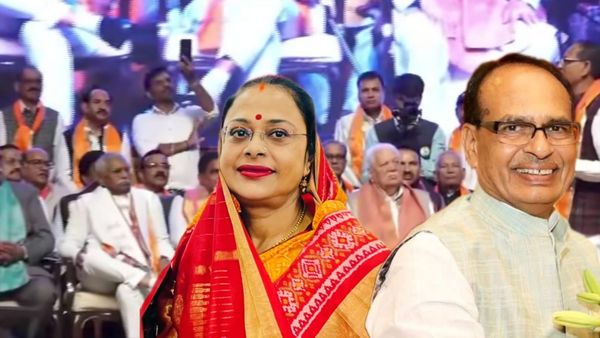 MP News: भोपाल के मंच पर पत्नी साधना सिंह की तारीफ से भावुक हुए शिवराज सिंह चौहान, जानिए पूरा मामला