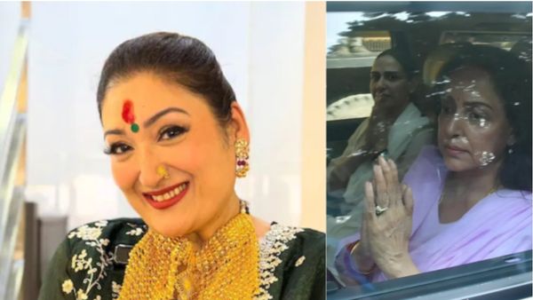 धर्मेंद्र की प्रेयर मीट पर दूसरी पत्नी हेमा के घर का ऐसा था माहौल, गोविंदा की पत्नी ने बताया