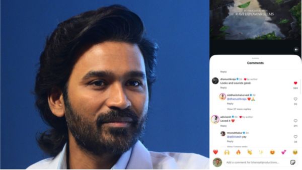 रूमर्ड गर्लफ्रेंड की फिल्म का पोस्टर देख धनुष हुए बेकरार, सरेआम कह दी ये बात