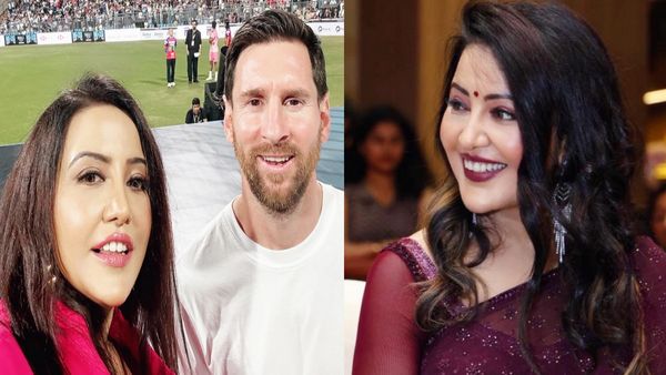 Amrita Fadnavis ने मेसी के साथ सेल्‍फी लेते हुए कर दी ऐसी हरकत, ट्रोल हुई CM की पत्‍नी,लोग कर रहे भद्दे कमेंट