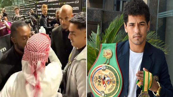 दुबई में हाई-वोल्टेज ड्रामा, खिलाड़ी ने गुस्सा में आकर कहा- इंडिया तेरा बाप है, वीडियो वायरल