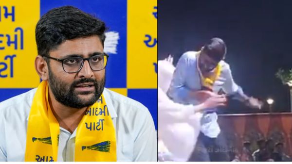 गुजरात के जामनगर में गोपाल इटालिया पर जूता फेंका, AAP ने कहा – 'BJP-कांग्रेस दोनों घबराए हुए हैं'