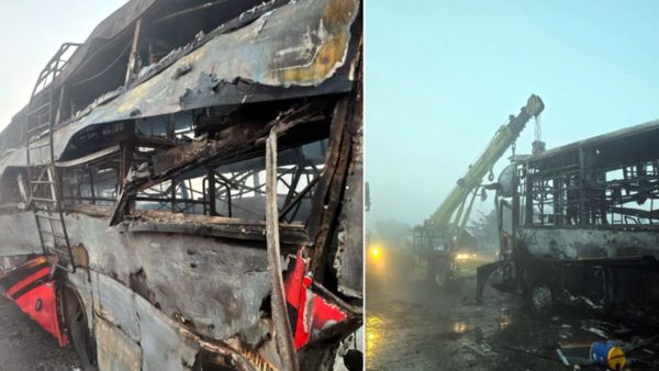 Yamuna Expressway Accident: कोहरे का कहर! मथुरा में 8 बसें और 3 कारों की भिड़ंत, 13 की मौत-70 से ज्यादा घायल 