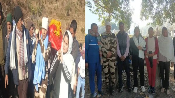 UK NEWS: सात बेटियों ने पिता की अर्थी को दिया कंधा, CISF में तैनात बेटी ने मुंडन कराने के बाद दी मुखाग्नि