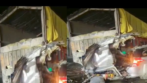 Uttarakhand Rishikesh-Haridwar road Accident भीषण सड़क हादसा, कार-ट्रक की जबरदस्त टक्कर, हादसे में 4 की मौत