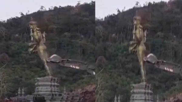 थाईलैंड-कंबोडिया बॉर्डर पर बुलडोजर से गिराई गई विष्‍णु भगवान की विशाल प्रतिमा, भारत ने जताई नाराजगी