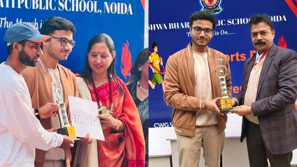 प्रेरणा की उड़ान: खेल रत्न विजेता प्रवीण कुमार के बीच चमके विश्वभारती स्कूल के होनहार छात्र