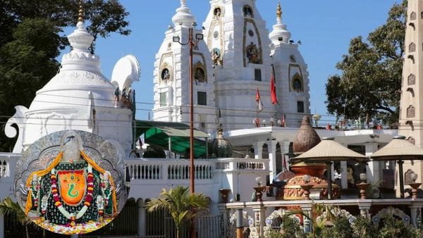 इंदौर के खजराना गणेश मंदिर की दान पेटियों से निकले 1 करोड़ 78 लाख रुपये: विदेशी मुद्रा, सोना-चांदी के आभूषण