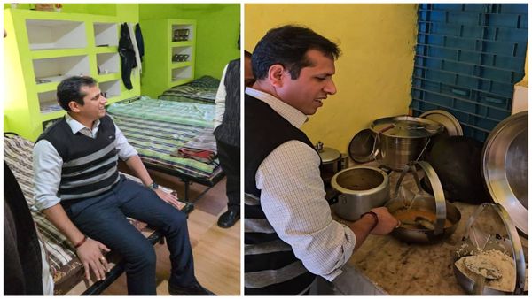 दतिया कलेक्टर स्वप्निल वानखेड़े का सरप्राइज विजिट, बसई सीनियर बालक छात्रावास में बच्चों के साथ बैडमिंटन खेला