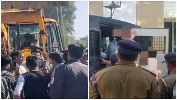 सीहोर आष्टा में JCB के साथ फेसबुक लाइव का प्रयास, शांति भंग करने के इरादे से VIDEO बनाने वाले 2 आरोपी गिरफ्तार