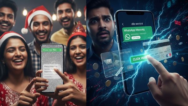 New Year की बधाई या बड़ा साइबर जाल? WhatsApp मैसेज पर एक क्लिक से मिनटों में खाली हो सकता है बैंक अकाउंट