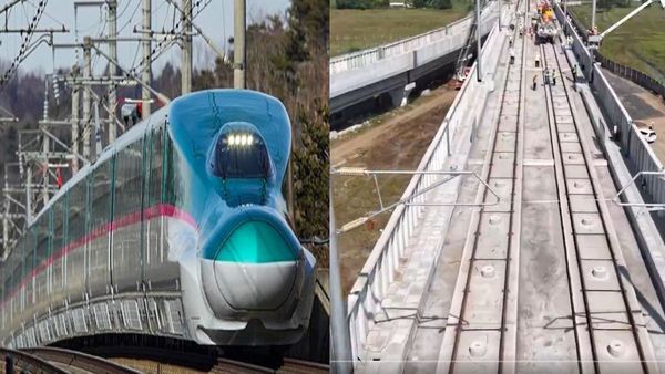 Mumbai-Ahmedabad Bullet train: खुशखबरी, महत्वपूर्ण फेज में पहुंचा बुलेट ट्रेन प्रोजेक्‍ट का काम, देखें Video