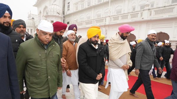 श्री अकाल तक़्त साहिब के समक्ष विनम्र सिख के रूप में पेश हुए पंजाब सीएम भगवंत मान, टेका मत्‍था