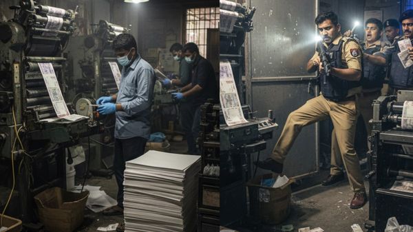 Fake currency racket: भारत-नेपाल बॉर्डर पर अवैध नोट छापने वाले गिरोह का भंडाफोड़, करोड़ों के नकली नोट बरामद