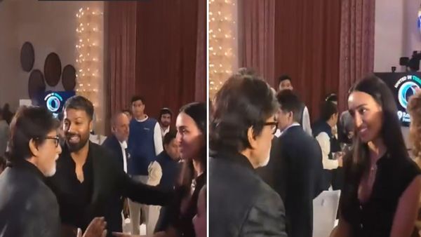 Hardik Pandya ने गर्लफ्रेंड महीका शर्मा को अमिताभ बच्चन से मिलवाया, फिर हुआ कुछ ऐसा कि वीडियो हो गया वायरल