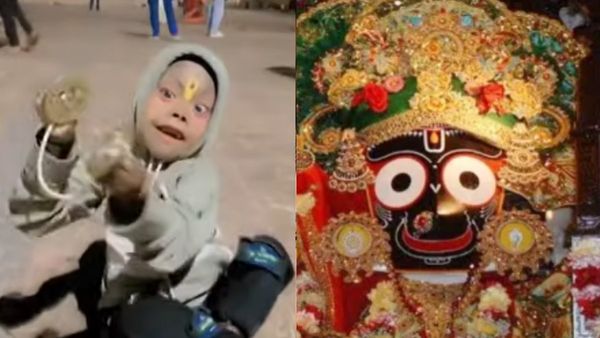कौन है ये बच्‍चा? जिसे बताया जा रहा भगवान जगन्नाथ स्‍वामी का रूप, मंदिर के सामने भजन गाते हुए Video वायरल