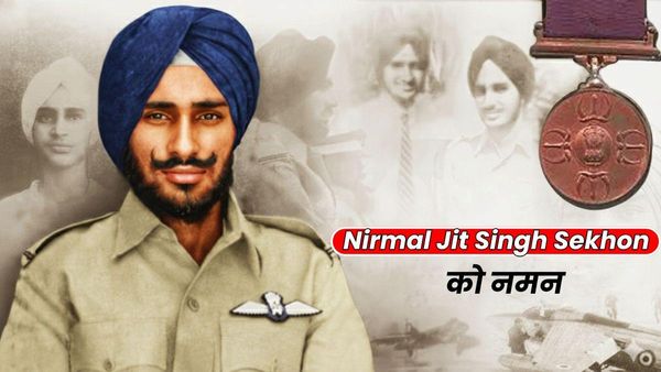 कौन थे IAF के इकलौते परमवीर चक्र विजेता शहीद Nirmal Jit Singh Sekhon? आसमान में अकेले चटाई PAK को धूल