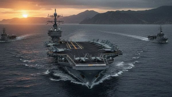 US Iran Tension: ईरान में अमेरिकी हमले की तैयारी पूरी, सबसे विध्वंसक जंगी बेड़ा पहुंचा सीमा के करीब
