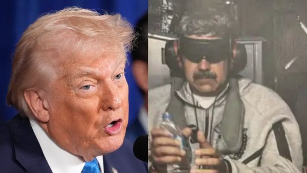 वेनेजुएला पर अमेरिका ने जमाया कब्जा, राष्‍ट्रपति निकोलस और उनकी पत्‍नी को बेडरूम से घसीटकर बाहर निकाला