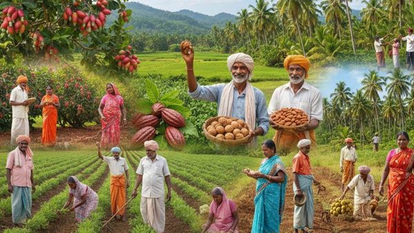 Farmer Budget 2026: कहां-कहां होती है चंदन-काजू-कोको-अखरोट-बादाम, नारियल की खेती, किसानों को क्‍या मिलेगा लाभ?