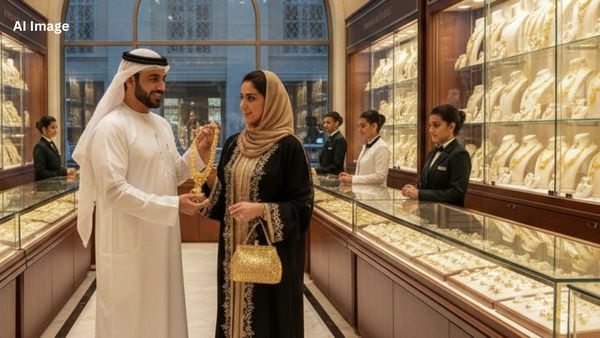 Gold price today Dubai: दुबई में सोना हुआ सस्ता, भारत के मुकाबले सीधे ₹20,000 की बचत, देखें आज के ताज़ा रेट्स