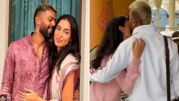 Hardik Pandya ने एयरपोर्ट पर महीका शर्मा को खुलेआम किया 'किस', फैंस को आया गुस्सा, मचा बवाल!