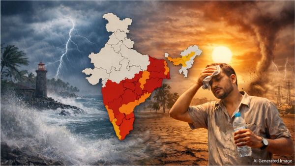 IMD Rain Alert: बंगाल की खाड़ी में बना खतरनाक सिस्टम! 9 राज्यों में बारिश का अलर्ट, गर्मी और तूफान का डबल अटैक