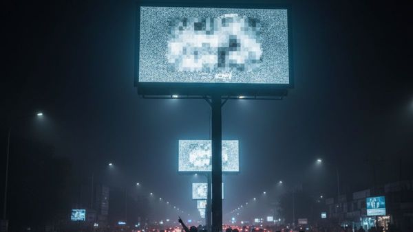 Karachi Viral video: सड़क के विज्ञापन स्क्रीन पर अचानक चला अश्लील वीडियो, बंद करानी पड़ीं शहर की सारी लाइटें