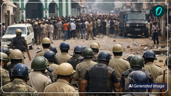 Bagalkot Communal Clash: शिवाजी जयंती पर कर्नाटक में तनाव, बगलकोट में मस्जिद के पास हिंसक झड़प से माहौल गरम