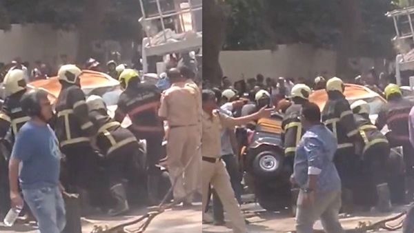 Metro Pillar Collapsed in Mulund: मुंबई में बड़ा हादसा! मुलुंड में गिरा मेट्रो पिलर का हिस्सा, कई लोग घायल