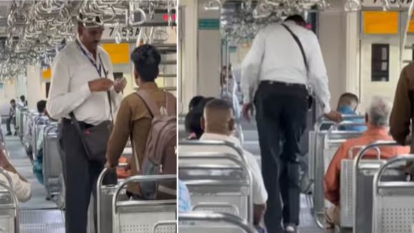 Mumbai local train: मुंबई लोकल में ‘रियल हीरो’, टीसी की नेकदिली ने जीता लोगों का दिल, देखें Video