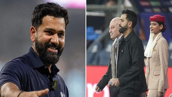 IND vs PAK: विवादों के बीच रोहित शर्मा ने पाकिस्तानी दिग्गज को लगाया गले, सोशल मीडिया पर छिड़ी बहस