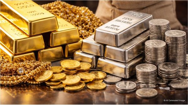 Gold Silver Price: चांदी अब भी रिकॉर्ड हाई से ₹1.56 लाख सस्ती,सोना ₹1.60 लाख!चेक करें गोल्ड सिल्वर लेटेस्ट रेट