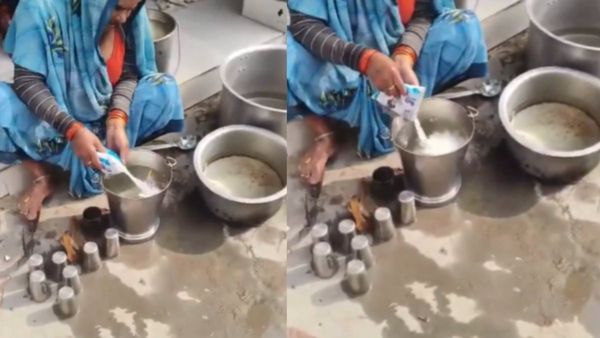 UP School Milk Viral Video: बाल्टी भर पानी में 1 लीटर दूध! मिड-डे-मील के नाम पर खौफनाक मजाक