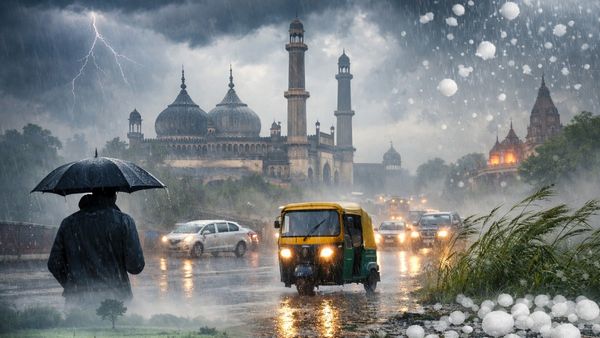 Uttar Pradesh Weather Alert: मौसम की बदली UP में चाल! Lucknow समेत 19 जिलों में बारिश-ओले का IMD अलर्ट