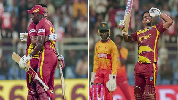 ZIM vs WI: टी-20 वर्ल्ड कप में वेस्टइंडीज ने रचा इतिहास, 255 रन बनाकर किया कमाल, हुई छक्कों की बारिश