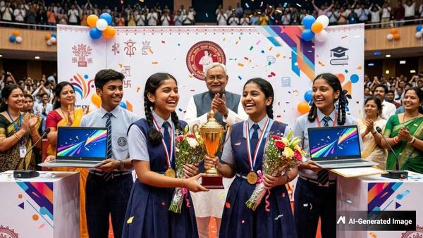 Bihar Board: सिमुलतला की पुष्पांजलि-वैशाली की सबरीन स्टेट टॉपर, टॉप 10 के 139 छात्रों को क्या-क्या मिलेगा?