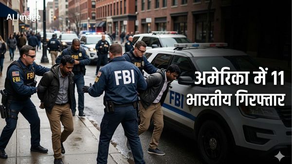 Indians Arrested in USA: अमेरिका में 11 भारतीय गिरफ्तार, USA वीजा के लिए करवा डाली डकैती, क्या है पूरा मामला?