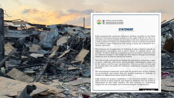 Kabul Airstrike: काबुल में कत्लेआम पर भड़का भारत, दुनिया से कर दी बड़ी मांग, अब पाकिस्तान का होगा काम तमाम