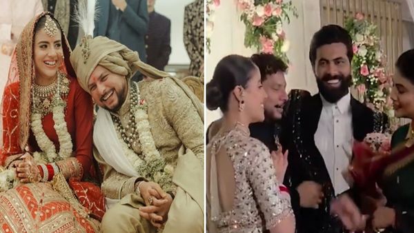 Kuldeep Yadav ने वेडिंग रिसेप्शन पर छुए रवींद्र जडेजा और रिवाबा के पैर, संस्कार ने जीता फैंस का दिल, VIDEO